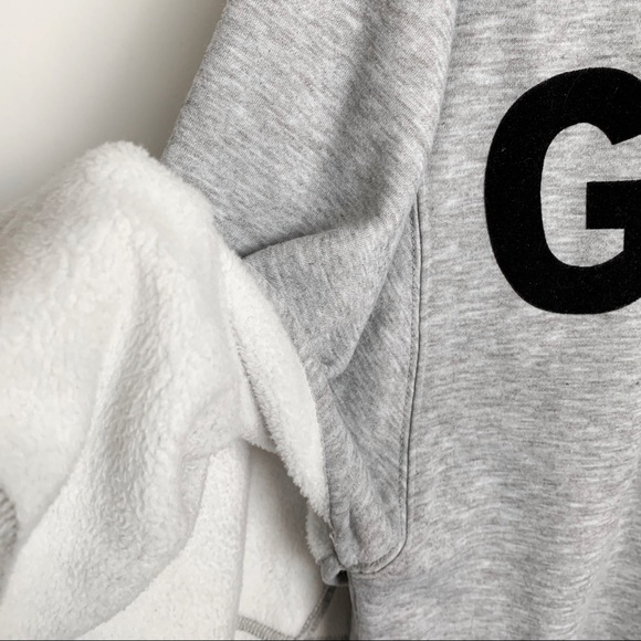 ONE LEFT Fuzzy Girl Power Sweater - Picture 2 of 8